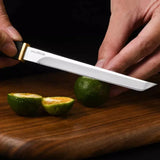 Fruit Knife Stainless Steel Home Portable Knife, M390 Multifunctional High Hardness Straight Knife Sharp