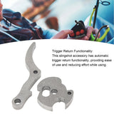 Slingshot Release Device Fittings Handheld Slingshot Release Device Stable Automatic Rebound DIY Release Device for Outdoor