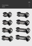 Homehin Adjustable Bicycle Handlebar Stem Ultralight 7/17 Degrees Bike Stems 31.8*45-120mm Positive Negative Vertical Handle