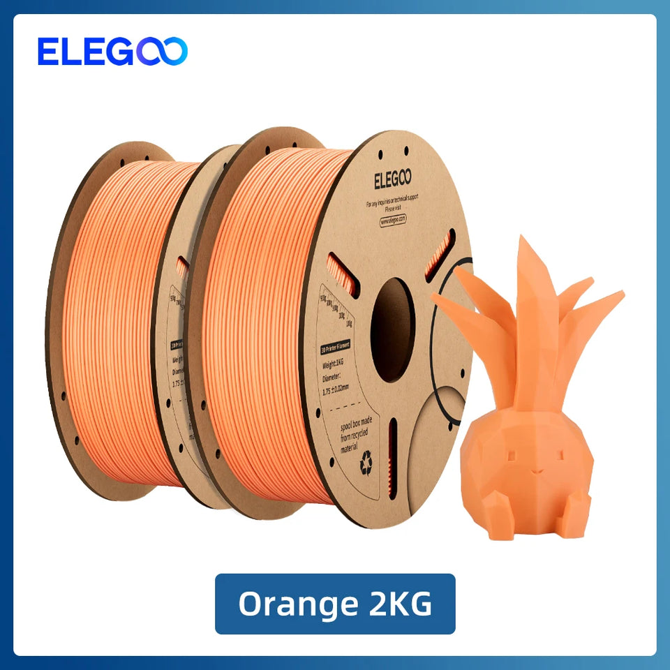 ELEGOO 2KG/4KG/5KG/10KG 1.75mm PLA Filament Plastic 3D PLA for EU US