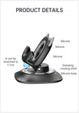 360 Degree Rotating Non-Slip Car Phone Holder Mat Dashboard Cell Phone Stand Compatible with All Smartphones