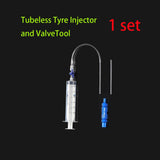 Cycling Bike Bicycle Tubeless Tyre Sealant Injector Injection and Syringe Schrader Presta Valve Core Removal Tool