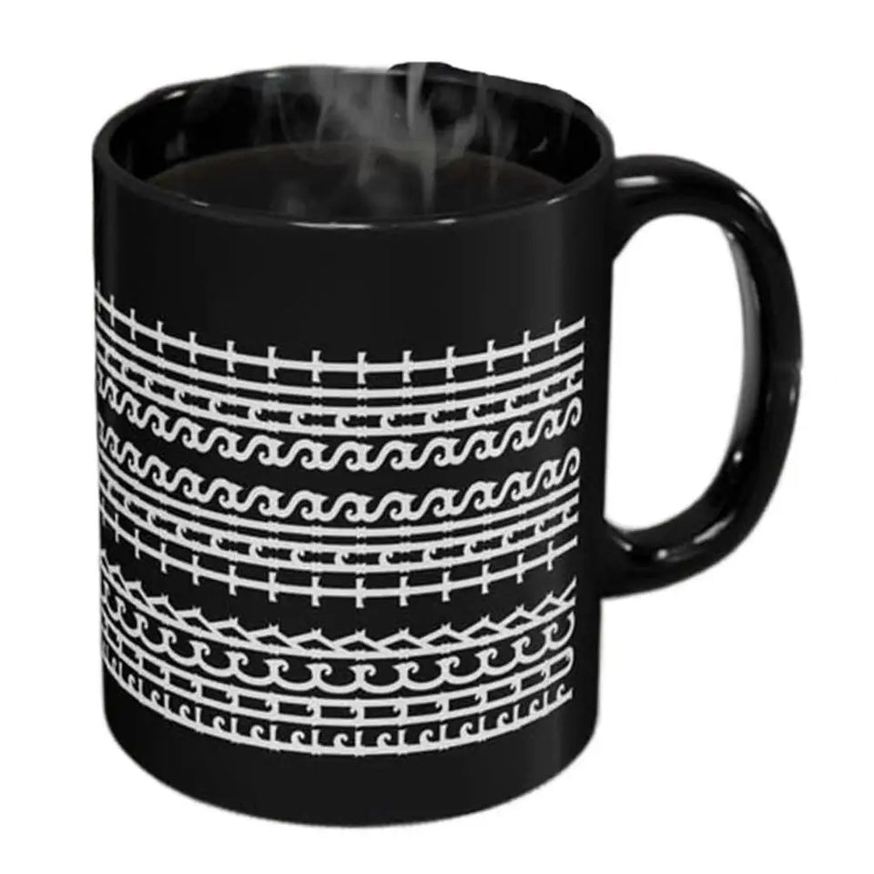 Ceramic Kitchen Hidden Message Coffee Mugunique Gift for Work Bestie & Modern Coffee Lover Accessories Message Coffee Mug