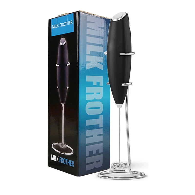 Electric Milk Frother Handheld Mini Foamer Coffee Maker Egg Beater for Chocolate Cappuccino Stirrer Portable Blender Whisk Tools