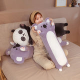 15 Styles 50-150cm Long Cat Plush Toys Stuffed Soft Pause Office Dog Doll Bed Sleepping Pillow Home Decor Birthday Girls Gifts