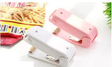 1PC Mini Bag Sealing Machine Package Sealer Bags Thermal Plastic Food Bag Closure Portable Sealer Food Packaging Heat Sealer