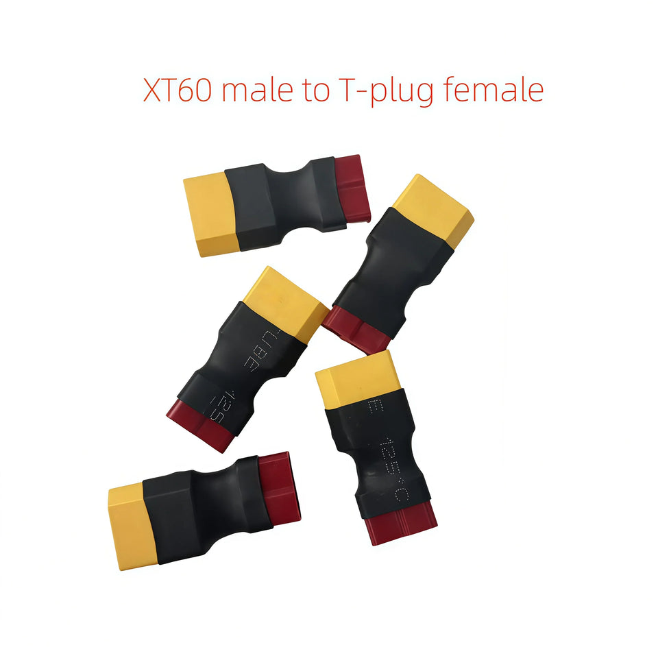 Model T plug adapter XT60 adapter, model aircraft power supply battery charger motor ESC adapter socket