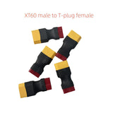 Model T plug adapter XT60 adapter, model aircraft power supply battery charger motor ESC adapter socket