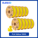 ELEGOO PLA Filament 10KG 1.75mm Plastic 3D PLA for 3D Printer Filament for FDM 3D Printer Elegoo