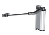 Intelligent waterproof side mounted electric door opener, community curved arm automatic swing door electric door closer, villa