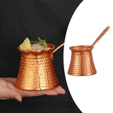 Coffee Maker Pot - Handmade Copper Greek Turkish Coffee Pot Gift