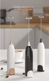 Electric Milk Frother Kitchen Drink Foamer Whisk Mixer Stirrer Coffee Cappuccino Creamer Whisk Frothy Blend Whisker Egg Beater