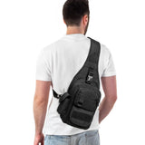 Concealed Carry Bag Tactical Crossbody Sling Backpack Shoulder Gun Holster Bag Chest Pack EDC Pouch Pistol Holster Bag Hunting