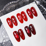 Vendeeni 5 Colors/Set Crystal Cat Eye Gel Nail Polish Semi Permanent Sparkling Magnetic UV LED Soak Off Gel Varnish With Display