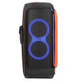 Dust Case Waterproof Speaker Case Slip Sleeve Nylon Fabric Multifunction Bag with Side Storage Pocket for JBL Partybox