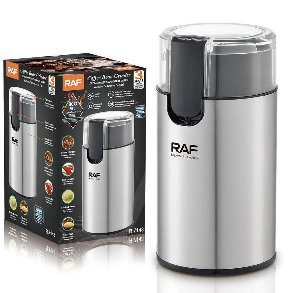 RAFCoffee bean grinder, dry grinding, lightweight coffee grinder