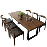Modern Dining Room Furniture Solid Wood Restaurant Table Set