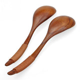 Coffee Handmade Hand-made Catering Scoop Wood Tableware Kitchen Tool Soup Spoon Wooden Spoon Cooking Utensil