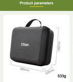 Coffee Grinder Carrying Bag,Waterproof Shockproof Coffee Grinder Portable Storage Bag with Hand Hold Belt for Travelling,Office