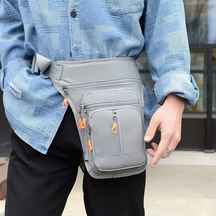 Waterproof Drop Leg Bag Waist Bags Men Shoulder Bags Thigh Waist Fanny Pack Pouch Outdoor Hiking Ride Motorcycle Leg Bag