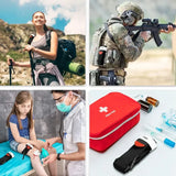 95cm 10pcs/set Emergency Belt Tourniquet Adjustment Buckle Medical Survival Combat Tactical Tourniquets Outdoor Exploration