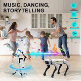 Remote Control Smart Robot Dog, 4-Legged Bionic Quadruped Robot, Programmable RC Toy for Kids, Interactive Electronic Pet, Great
