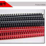 Long Pimples German REACH Table Tennis Rubber Red/Black OX 3.0mm Height Big Particles Table Tennis Rubber Sheet Strong Rotation