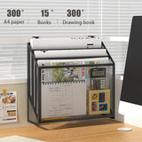 Desk Mail Organizer for Countertops, Mesh Bill Desk Organizer, File and Letter Holder, Letter Tray, Paper Mail Sorter,