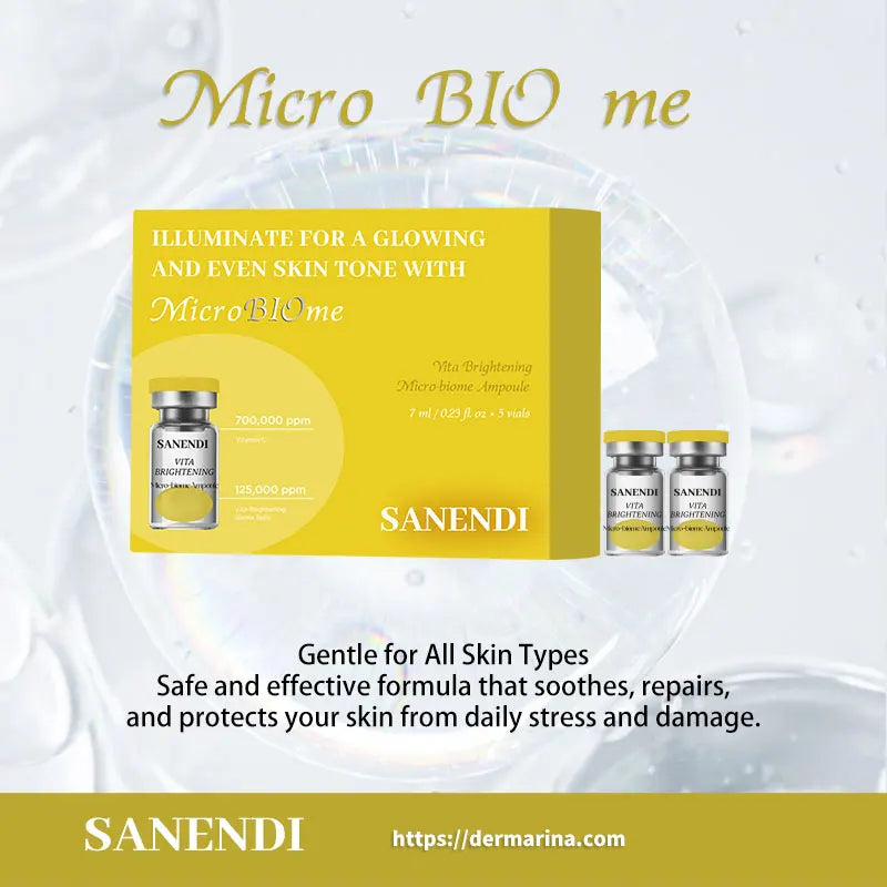 Sanendi Daily Facial Skin Care Probiotic Essence Moisturizing Hydrating Brightening Care Set for Beauty Salon