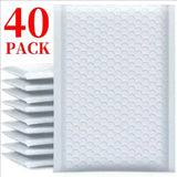 10-50Pack Kraft Bubble Mailers Self-Sealing Paper Envelopes Waterproof Cushioned Padded Foam Shipping Bags for Packaging
