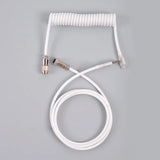 3M Type C Mechanical Keyboard Coiled Cable USB Keyboard Wire Mechanical Keyboard Aviator Desktop Computer Aviation Connector