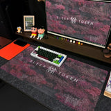 Sleeps Tokens Mouse Pad Xxl Computer Large Size Mousepad Non-slip Gamer Keyboard Mausepad 90x40cm Art Design HD Deskmat