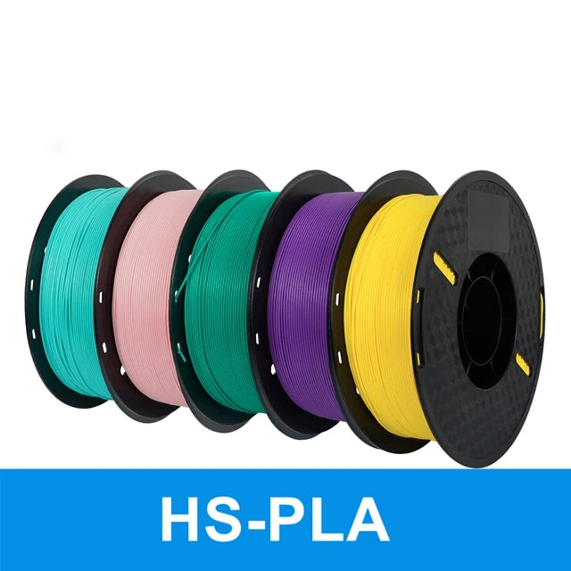 KINGROON 5KG(11LBS) PLA PETG HS-PLA HS-PETG Filament 1.75mm High Speed 3D Printer Material Matte PLA 1kg*5 Roll Mix Color New