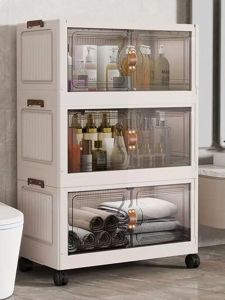 Multilayer Storage Closet Organizer for Multi-scene Use Home Organization Solution for Closets Pantry Or Garage