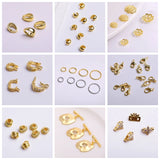 18k Gold Plated Spacer Beads For Bracelet Making,Separators For Beads,Jewelry Fittings,DIY Jewellery Making Supplies Wholesale