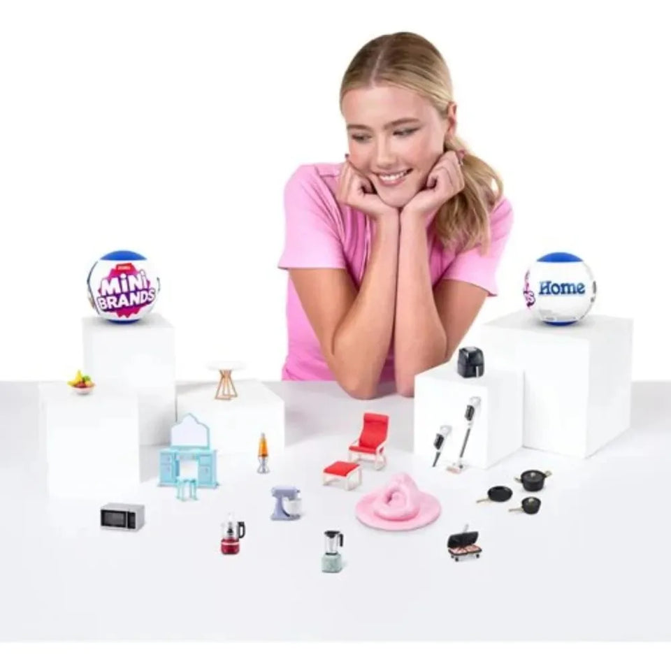 ZURU Mini Brands Home Ball Furniture Pretend Play Set Original Home Themed Collectibles Mini Home for Birthday Gifts