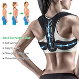 1pcs Back Posture Corrector Neck Brace Training Equipment Home Office Man Woman Postura Shoulder Support Correction Belt