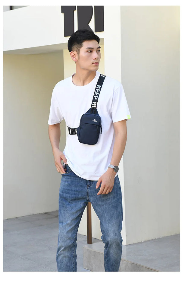 small chest bag women travel mobile phone bag outdoor Sports bag for men mini sling shoulder bag female messenger bag girl gift