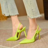 Summer  Women's Shoes High Heels Sandals Elegant Luxury Trend Fashion Sexy Party Banquet Dress Pole Latin Dance