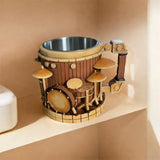 Stainless Steel Musical Instrument Coffee Mug Ornament Durable Guitar Style Water Cup Easy To Clean Comfortable Handle