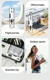 Outdoor camping portable capsule coffee machine, 3-in-1 multi-functional espresso machine with built-in wireless milk frother.