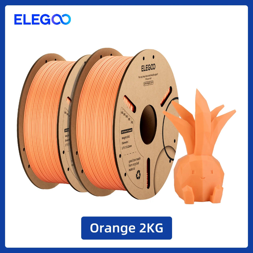 ELEGOO PLA Filament 10KG 1.75mm Plastic 3D PLA for 3D Printer Filament for FDM 3D Printer Elegoo