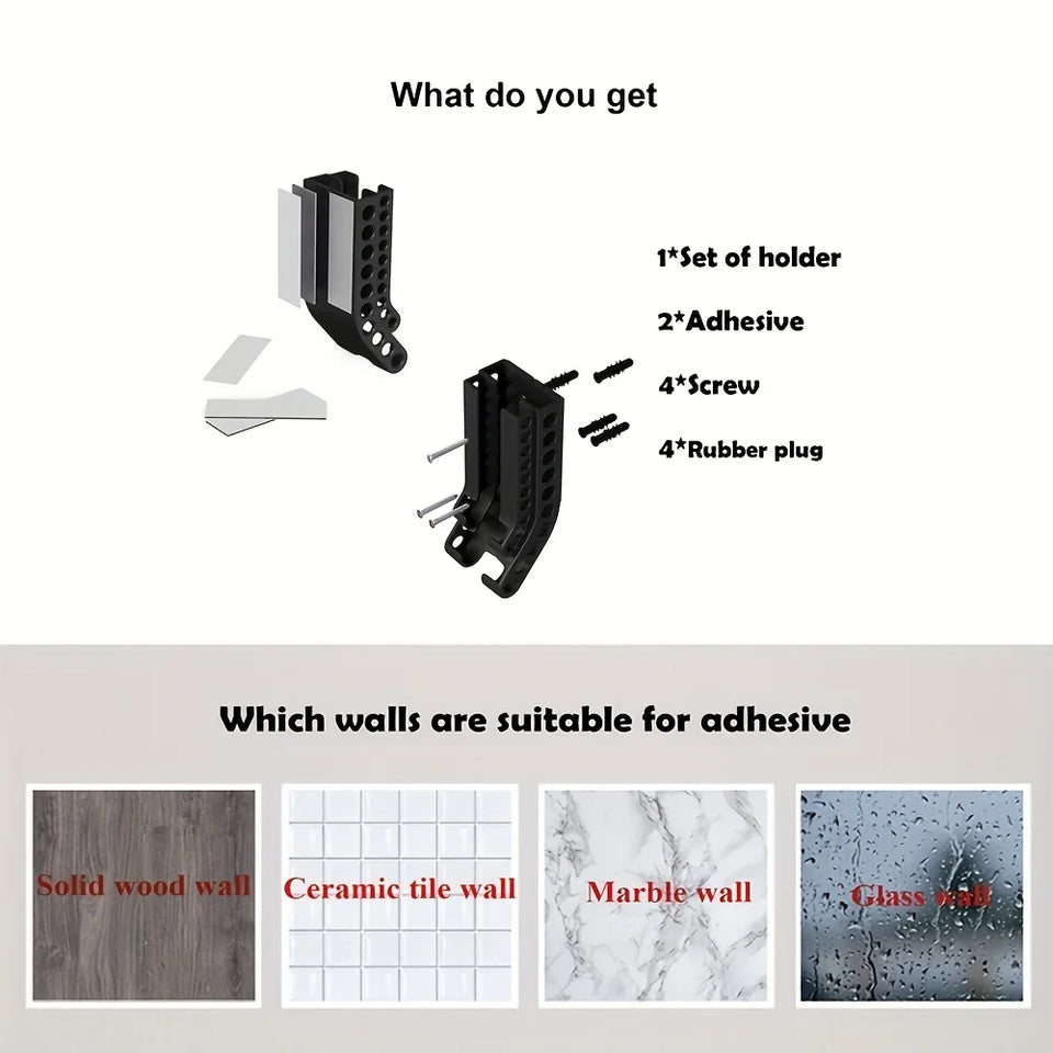 Battery Storage Organizer Combo Battery Organizer Storage Holder Small Battery Keeper Wall Holder Battery Dispenser Holder