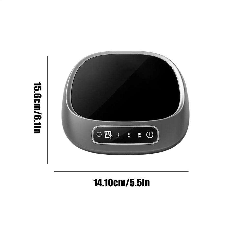 Coffee Mug Warmer with Touch Screen, Electric Ceramic Drink Cup Heater for Coffee Tea Hot Chocolate, for Office Desk, Home