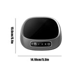 Coffee Mug Warmer with Touch Screen, Electric Ceramic Drink Cup Heater for Coffee Tea Hot Chocolate, for Office Desk, Home