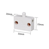 1set  Household Automatic Reset Switch Closet Cabinet Light   Door Control  Wardrobe