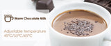 BioloMix 5-in-1 Milk Frother with LED Touch Screen – Hot & Cold Foam Maker for Lattes, Coffee & More