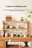 Bamboo Desktop Storage Rack Cup Dish Stationery Holder Books Shelf Bookcases Multi-layer Desk Organizer Office Home Supplies