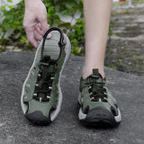 Summer Men's Sandals Beach Shoes Handmade Breathable Design Wading Casual Beach Shoes Lightweight Soft Bottom Outdoor Sandals