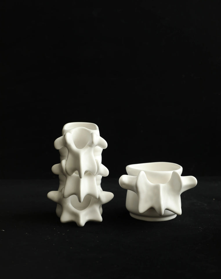 New Spine Shape Ceramics Mugs Coffee Milk Mug Office Tea Cups Drinkware Vase Ornaments Gift for Friends